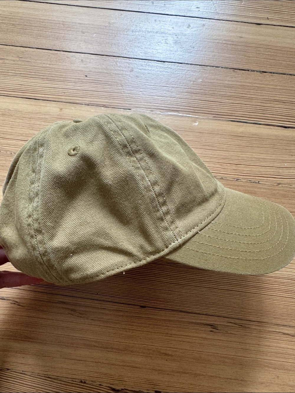 Madewell Tan/Mustard Cotton Baseball Cap